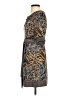 BCBGMAXAZRIA Print Gray Casual Dress Size XS (petite) - photo 5