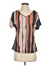 Shein Orange Short Sleeve Blouse Size 4 - photo 1