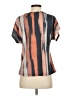 Shein Orange Short Sleeve Blouse Size 4 - photo 2