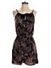 A New Day 100% Polyester Tropical Black Romper Size XS - photo 1
