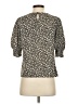 Shein Green 3/4 Sleeve Blouse Size 4 - photo 2