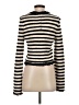 Zara Stripes Ivory Turtleneck Sweater Size S - photo 2