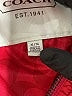 Coach Red Coat Size XL - photo 8