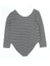 Gap Stripes Black Bodysuit Size XXL - photo 2