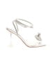 Shoe Land Silver Sandals Size 8 1/2 - photo 1