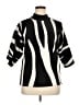 Alfani Stripes Black Turtleneck Sweater Size XL - photo 1