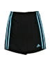 Adidas 100% Polyester Black Athletic Shorts Size 6 - photo 1