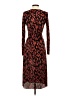 Zara Animal Print Red Casual Dress Size S - photo 2
