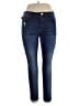 Rock & Republic Solid Blue Jeans Size 16 - photo 1