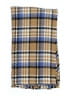 ASOS 100% Acrylic Plaid Brown Tan Scarf One size - photo 2