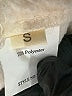 Unbranded 100% Polyester Ivory Faux Fur Vest Size S - photo 6