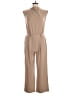 Zara Solid Tan Jumpsuit Size M - photo 1