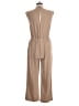 Zara Solid Tan Jumpsuit Size M - photo 2