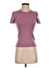 J.Crew Purple Short Sleeve Top Size S - photo 1