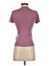 J.Crew Purple Short Sleeve Top Size S - photo 2