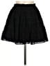 Zara Basic Solid Black Formal Skirt Size M - photo 1