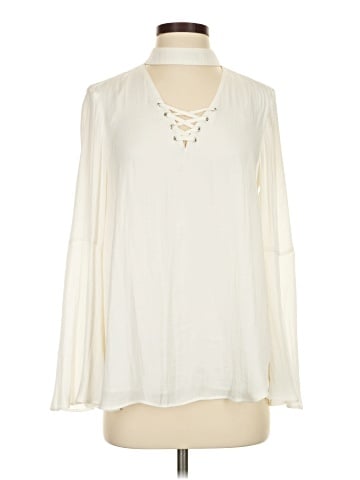 Jennifer Lopez Long Sleeve Blouse (view 1)