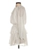 TCEC 100% Polyester Ivory Casual Dress Size S - photo 5