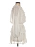 TCEC 100% Polyester Ivory Casual Dress Size S - photo 4