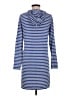 Coolibar Stripes Blue Casual Dress Size S - photo 2