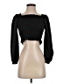 Shein Black Long Sleeve Top Size S (estimated) - photo 1