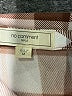 No Comment Plaid Brown Long Sleeve Blouse Size M - photo 7