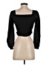 Shein Black Long Sleeve Top Size S (estimated) - photo 2
