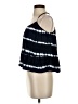 Ann Taylor LOFT 100% Rayon Stripes Tie-dye Blue Black Tank Top Size XS - photo 5
