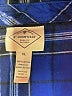 St. John's Bay 100% Cotton Plaid Blue 3/4 Sleeve Button-Down Shirt Size XL - photo 7