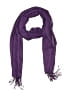Jaclyn Smith 100% Polyester Purple Scarf One size - photo 1