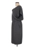 St. John Chevron-herringbone Gray Casual Dress Size 12 - photo 5