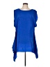 Foley + Corinna Blue Short Sleeve Blouse Size L - photo 1