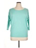 City Streets Teal 3/4 Sleeve Top Size XL - photo 1