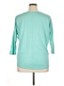 City Streets Teal 3/4 Sleeve Top Size XL - photo 2