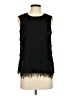 Vince Camuto 100% Polyester Black Sleeveless Blouse Size XS - photo 1