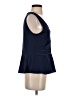 Lands' End Blue Sleeveless Blouse Size S - photo 4