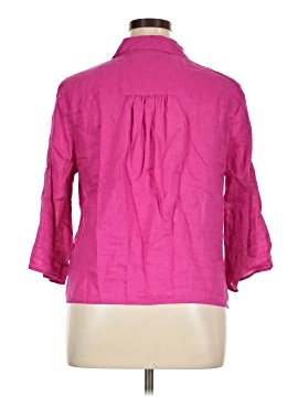 INC International Concepts 3/4 Sleeve Button-Down Shirt (view 2)