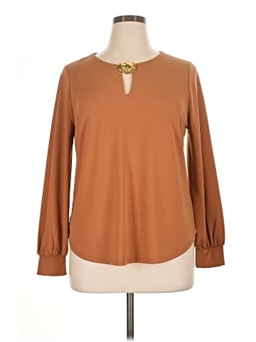 Rio & Rian Long Sleeve Blouse (view 1)