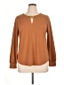 Rio & Rian Brown Long Sleeve Blouse Size XL - photo 1