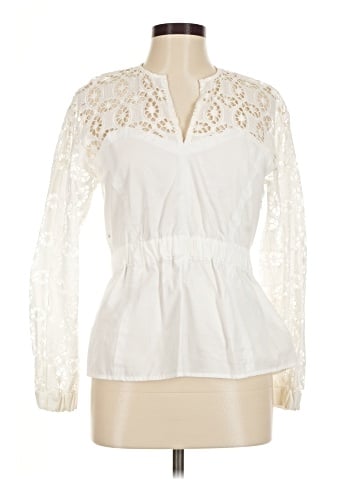 Sandro Long Sleeve Blouse (view 1)