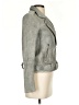 IRO 100% Leather Metallic Gray Jacket Size EU (FR) 36 / US 4 - photo 4