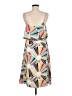 Trina Turk 100% Polyester Graphic Ivory Casual Dress Size 8 - photo 2