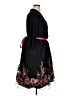 Chetta B 100% Polyester Black Cocktail Dress Size 16 - photo 4