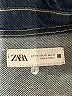 Zara 100% Cotton Blue 3/4 Sleeve Button-Down Shirt Size XS - photo 7