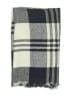 Cotton On 100% Acrylic Plaid Gray Blue Scarf One size - photo 2
