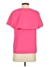 Trina Turk 100% Polyester Pink Short Sleeve Blouse Size S - photo 2