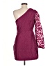 Lulus 100% Polyester Burgundy Cocktail Dress Size M - photo 2