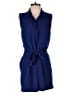 Aqua 100% Polyester Blue Romper Size M - photo 1