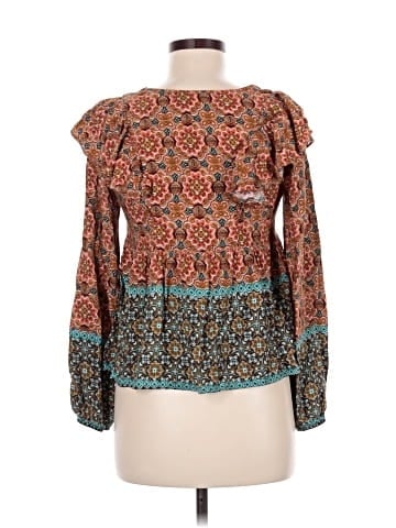 Altar'd State 3/4 Sleeve Blouse (view 2)