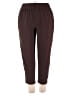 Active by Old Navy Solid Burgundy Active Pants Size 2X - photo 1
